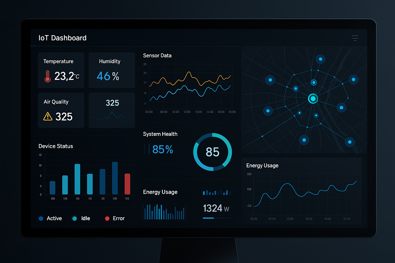 IoT Dashboard Project